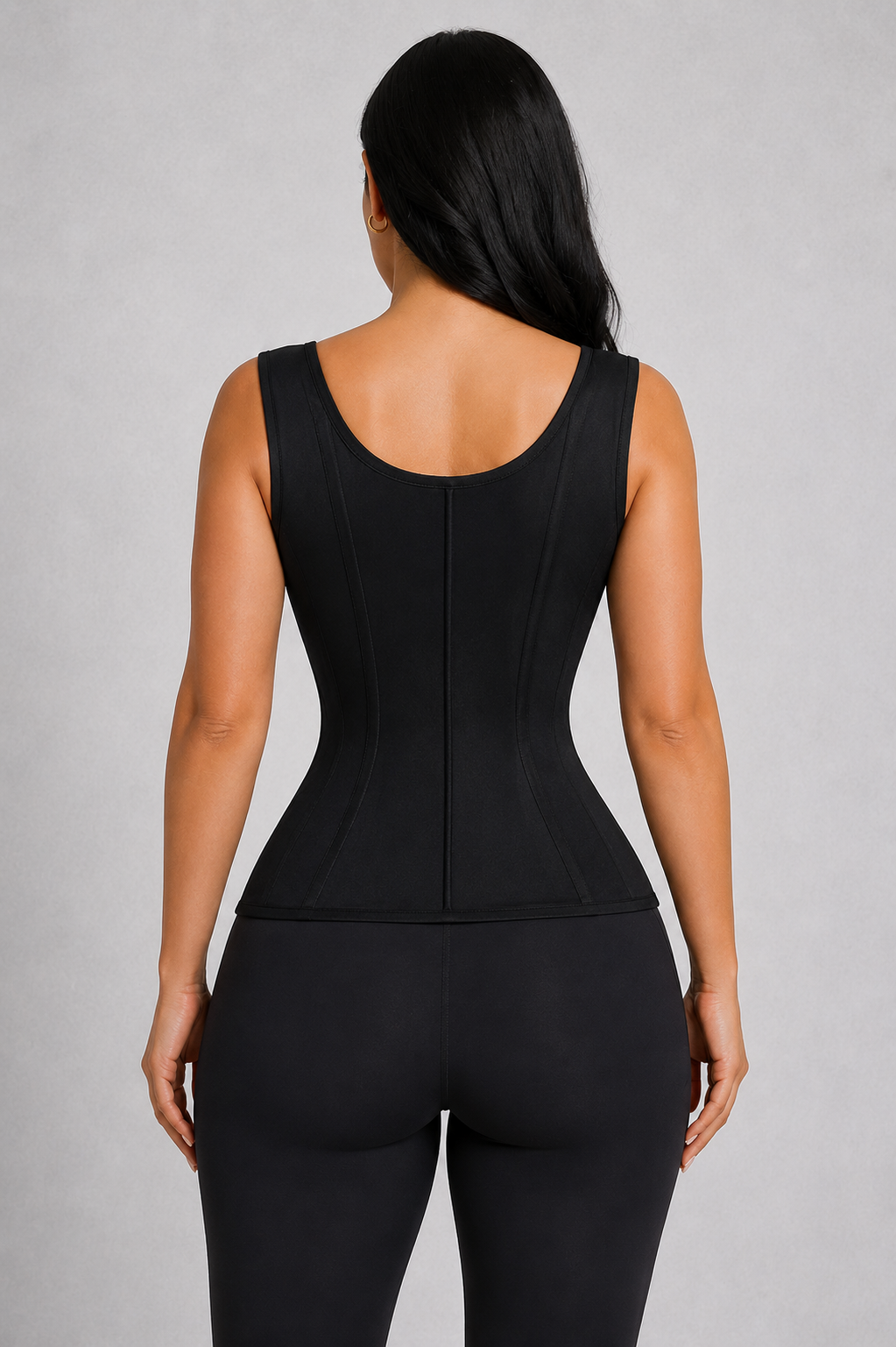 SculpStore Sculpting Body Shaper Vest - Waist Trainer, Tummy Control Shapewear, Compression Corset
