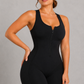 Sculp Sculpting Pocket Active Jumpsuit - Built-In Bra Compression Bodysuit