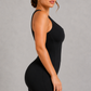 Sculp Sculpting Pocket Active Jumpsuit - Built-In Bra Compression Bodysuit