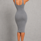 Sculp Backless Shaping Bodycon Dress - Tummy Control with Built-In Bra
