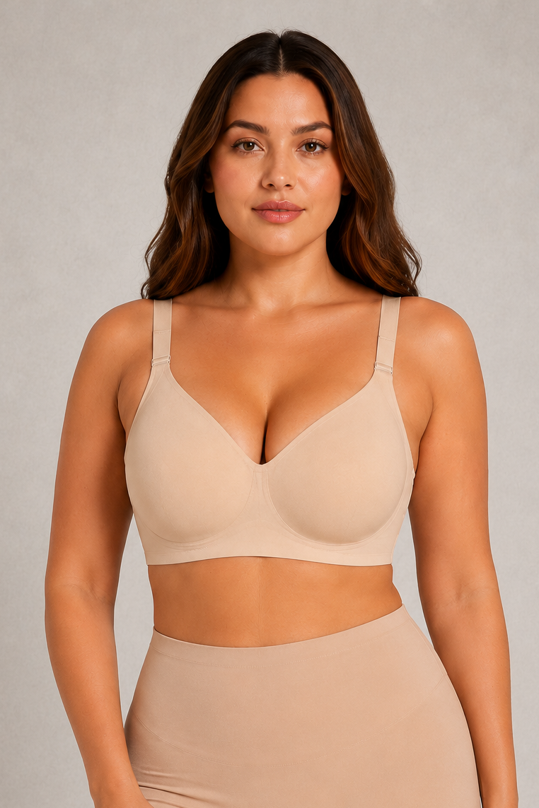 SculpStore Seamless Comfort Jelly Support Bra