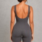 Sculp Seamless Open Back Shaping Bodysuit - Built-In Bra Tummy Control