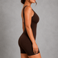Sculp Seamless Open Back Shaping Bodysuit - Built-In Bra Tummy Control