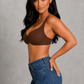 Sculp Seamless Plunge Bra - Underwired T-Shirt Bra, Full Support