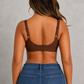 Sculp Seamless Plunge Bra - Underwired T-Shirt Bra, Full Support
