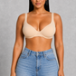 Sculp Seamless Plunge Bra - Underwired T-Shirt Bra, Full Support