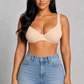 Sculp Seamless Plunge Bra - Underwired T-Shirt Bra, Full Support