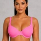 Sculp Seamless Plunge Bra - Underwired T-Shirt Bra, Full Support