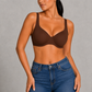 Sculp Seamless Plunge Bra - Underwired T-Shirt Bra, Full Support
