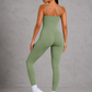 Sculp Ribbed Shaping Jumpsuit – Seamless Tummy Control One Piece