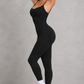 Sculp Ribbed Shaping Jumpsuit – Seamless Tummy Control One Piece