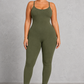 Sculp Ribbed Shaping Jumpsuit – Seamless Tummy Control One Piece