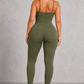 Sculp Ribbed Shaping Jumpsuit – Seamless Tummy Control One Piece