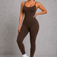Sculp Ribbed Shaping Jumpsuit – Seamless Tummy Control One Piece