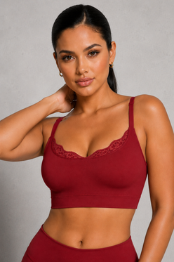 Sculp Seamless Scoop Neck Bra - Wireless Lace Everyday Bralette