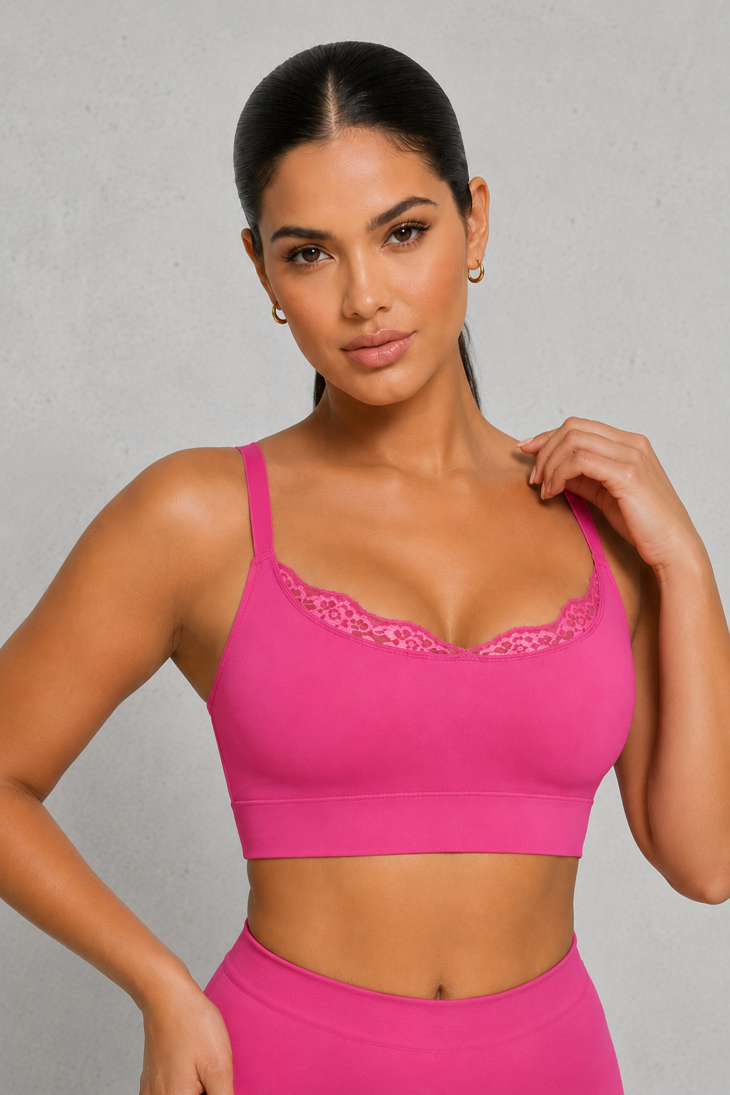 Sculp Seamless Scoop Neck Bra - Wireless Lace Everyday Bralette