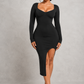 Sculp Seamless Shaping Slit Maxi Dress - Built-In Bra Tummy Control