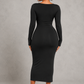 Sculp Seamless Shaping Slit Maxi Dress - Built-In Bra Tummy Control