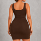 Sculp Seamless Shaping Mini Dress - Built-In Bra Pads & 360° Tummy Control