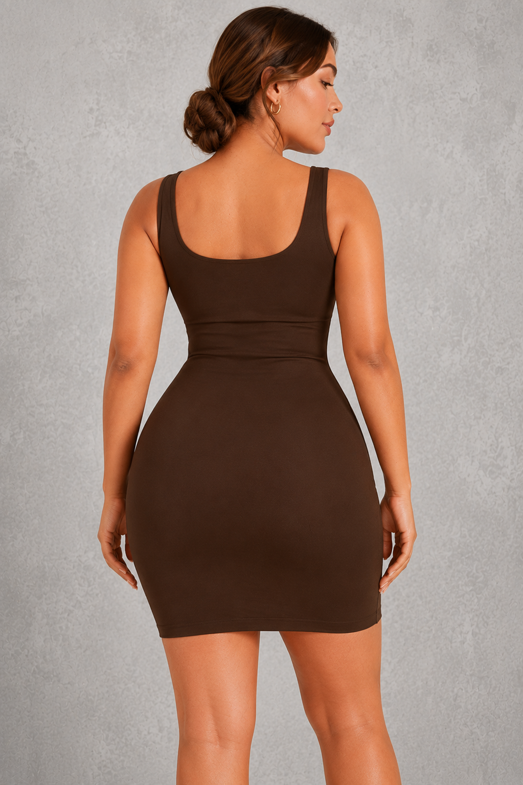 Sculp Seamless Shaping Mini Dress - Built-In Bra Pads & 360° Tummy Control