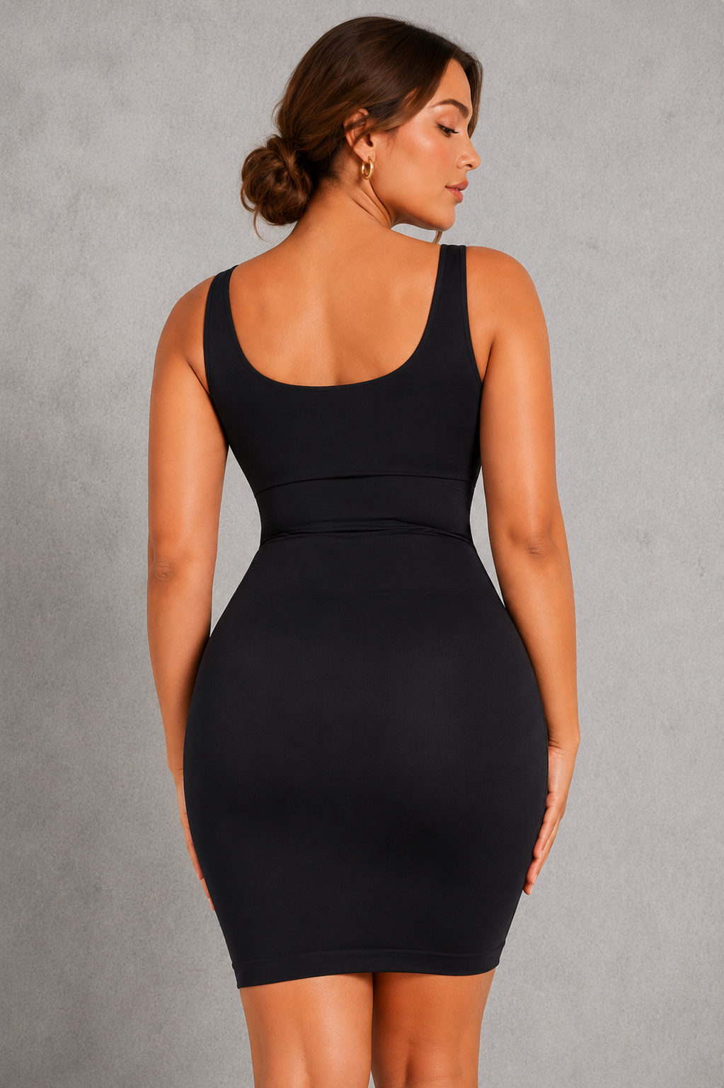 Sculp Seamless Shaping Mini Dress - Built-In Bra Pads & 360° Tummy Control