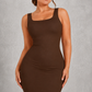 Sculp Seamless Shaping Mini Dress - Built-In Bra Pads & 360° Tummy Control