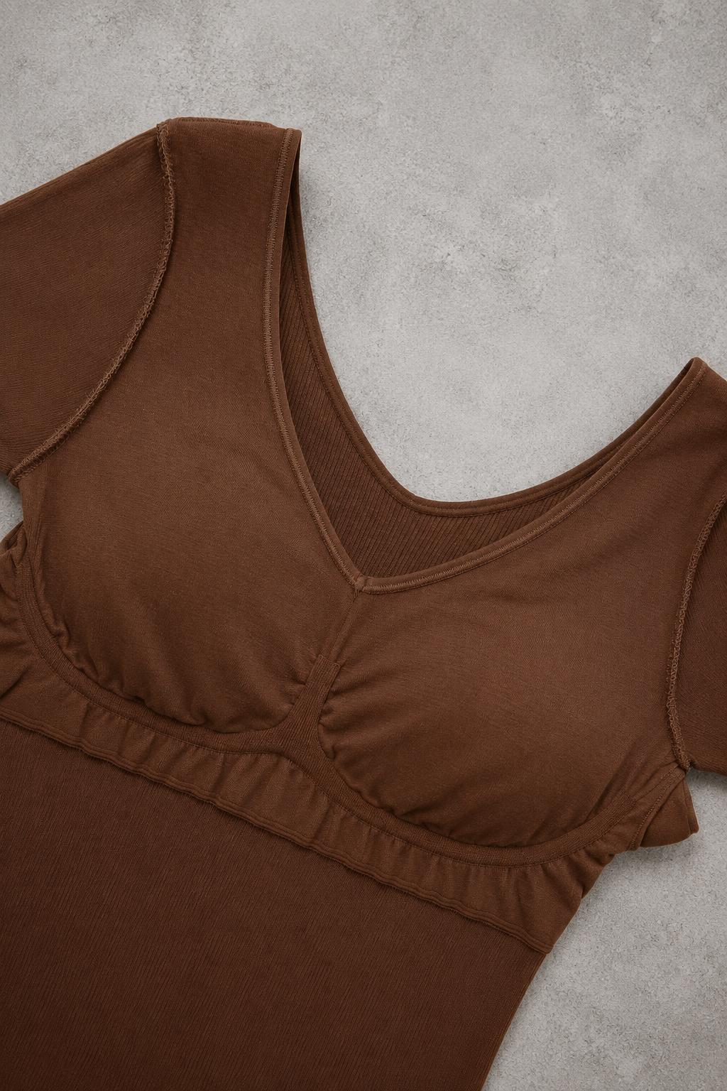 Sculp Shaping Dress for Women - Tummy Control Bodycon with Built-In Bra & V-Neck