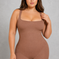 Sculp Seamless Square Neck Shaping Bodysuit - Built-In Support & Tummy Control
