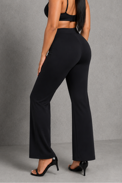 Sculp Shaping Straight Leg Pants | High-Waist Tummy Control Trousers