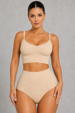 SculpStore SmoothShape Briefs | Seamless Mid-Waist Tummy Control