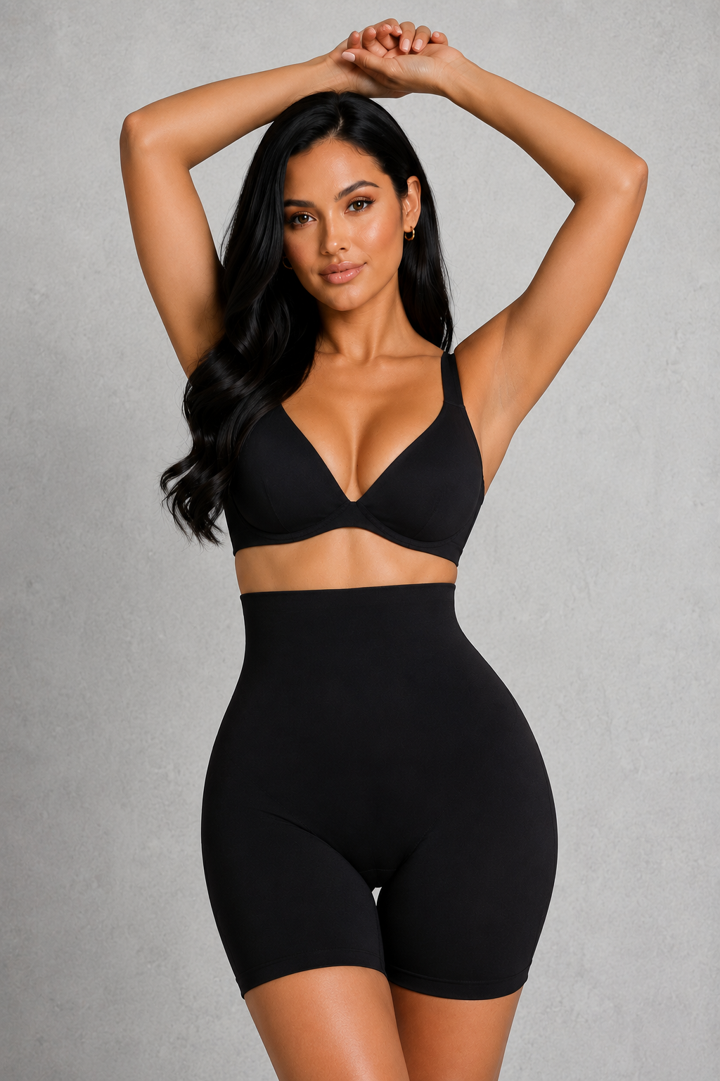 SculpStore SmoothShape Shorts | High-Waisted Mid-Thigh Sculpting Fit