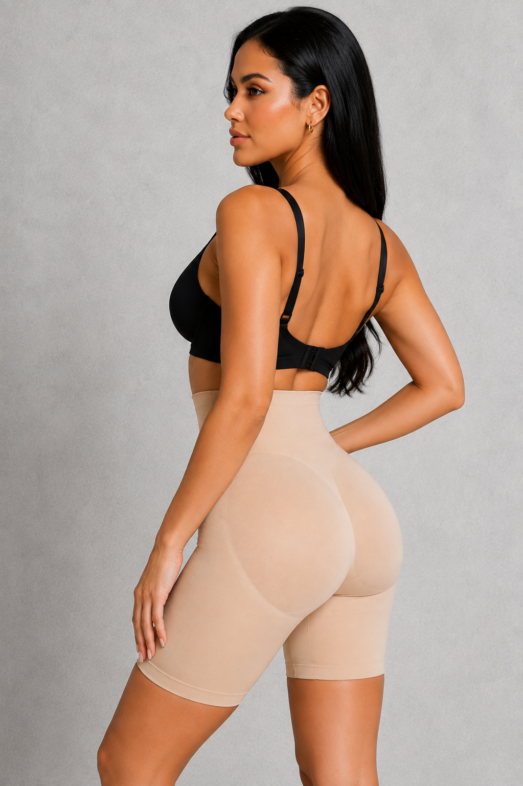 SculpStore SmoothShape Shorts | High-Waisted Mid-Thigh Sculpting Fit