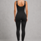 Sculp Square Neck Shaping Jumpsuit – Tummy Control One Piece