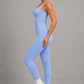 Sculp Square Neck Shaping Jumpsuit – Tummy Control One Piece