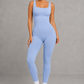 Sculp Square Neck Shaping Jumpsuit – Tummy Control One Piece
