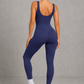 Sculp Square Neck Shaping Jumpsuit – Tummy Control One Piece
