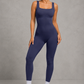 Sculp Square Neck Shaping Jumpsuit – Tummy Control One Piece