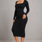 Sculp Long Sleeve Shaping Bodycon Dress