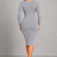 Sculp Long Sleeve Shaping Bodycon Dress
