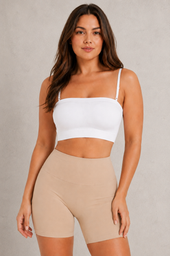 SculpStore Strapless Bra - Seamless Wireless Bandeau, Multiway Bra