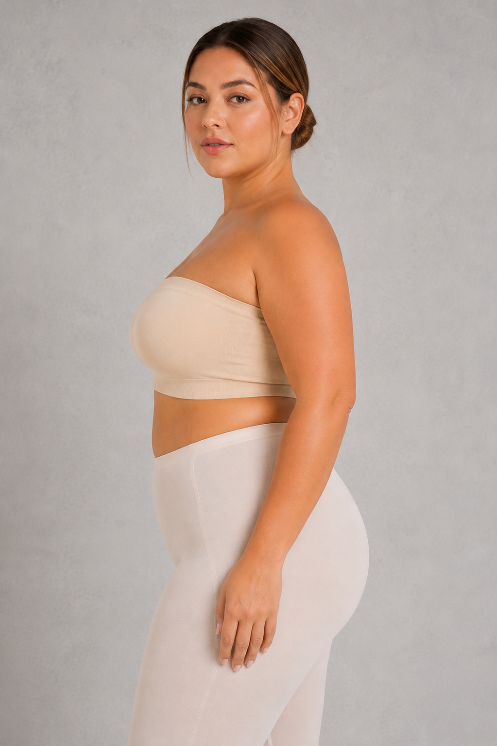 SculpStore Strapless Bra - Seamless Wireless Bandeau, Multiway Bra