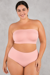 SculpStore Strapless Bra - Seamless Wireless Bandeau, Multiway Bra