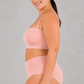 SculpStore Strapless Bra - Seamless Wireless Bandeau, Multiway Bra