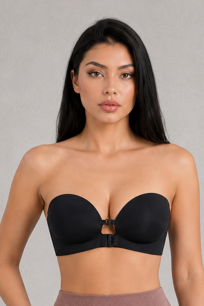 Sculp Strapless Front Closure Push-Up Bra