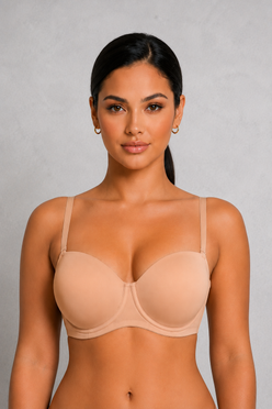 Sculp Strapless Push-Up Bra - Convertible Underwire Support Bra