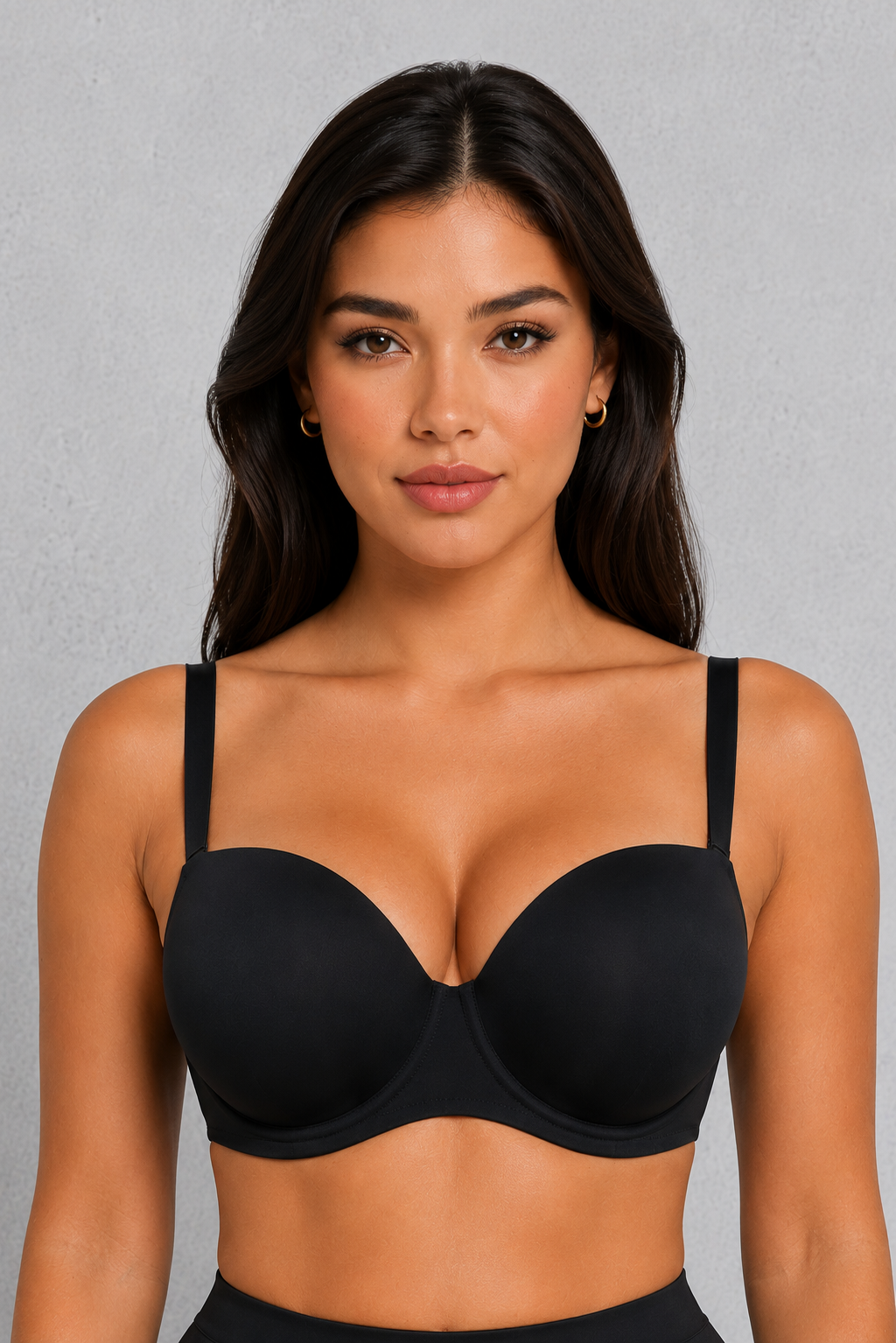 Sculp Strapless Push-Up Bra - Convertible Underwire Support Bra