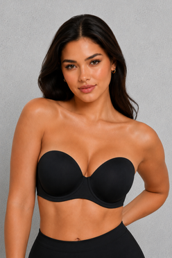 Sculp Strapless Push-Up Bra - Convertible Underwire Support Bra