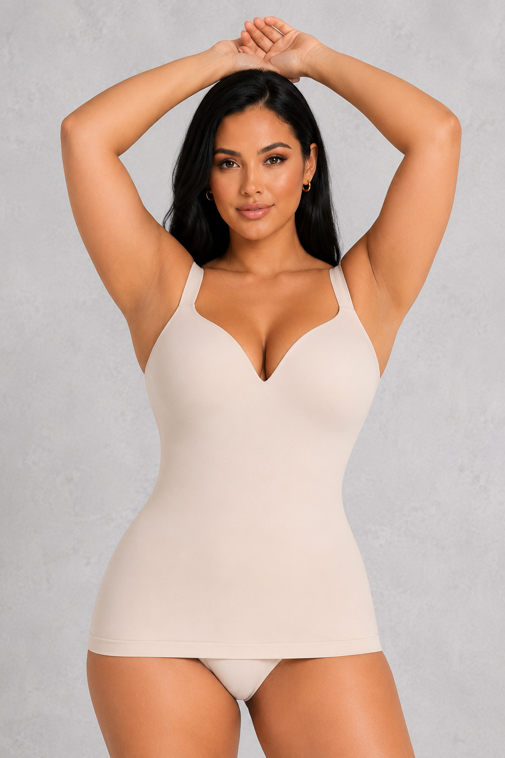 SculpStore Sweetheart Shaping Cami Top - Built-In Wireless Bra & 360° Tummy Control