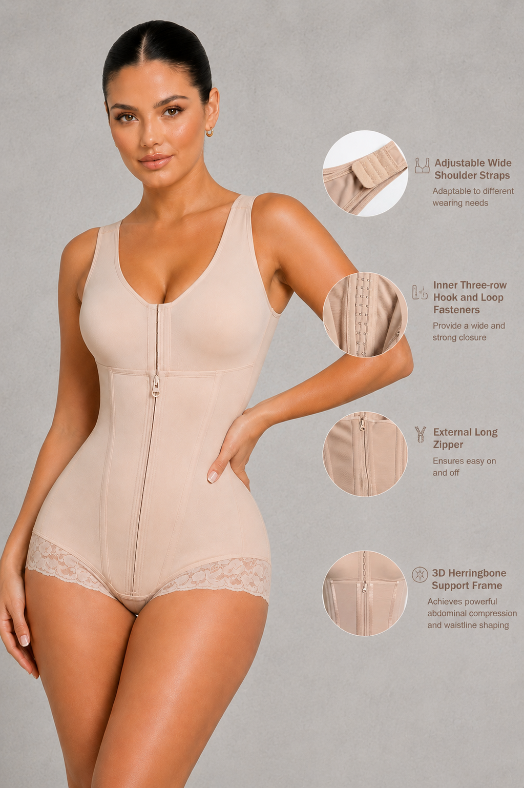 Sculp Tummy Control Butt-Lift Shaping Bodysuit