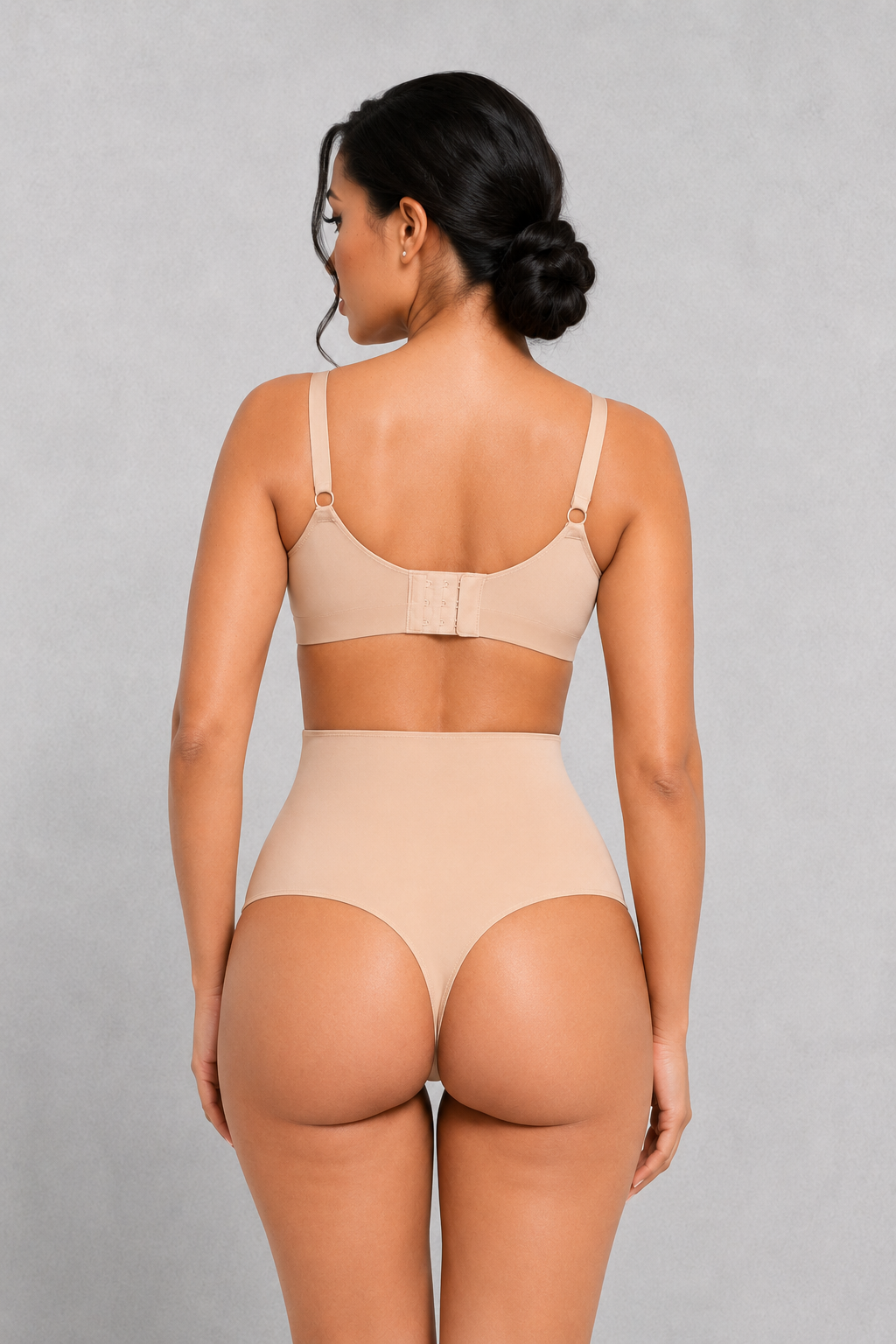 SculpStore Tummy Control Shaping Thong Shorts | Invisible Mid-Waist Briefs